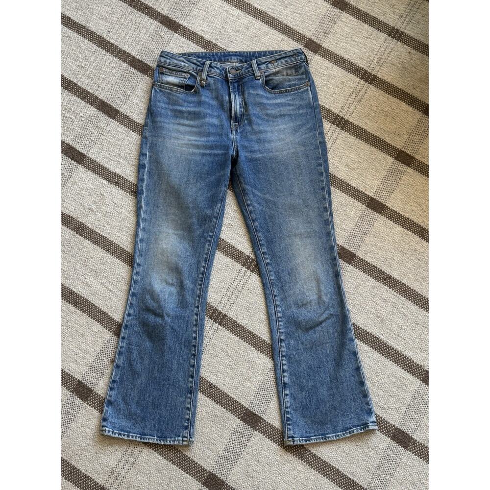 R13 Kick Fit Jasper Stretch Crop Flare Jeans Women’s 28